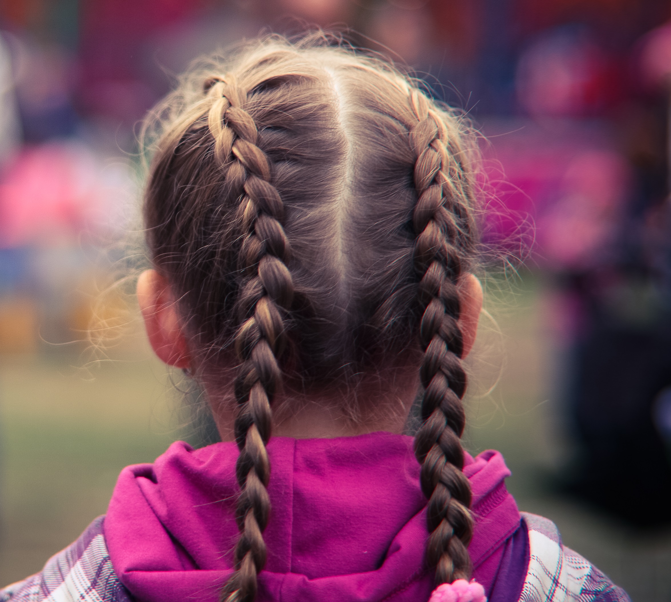 girl with plait